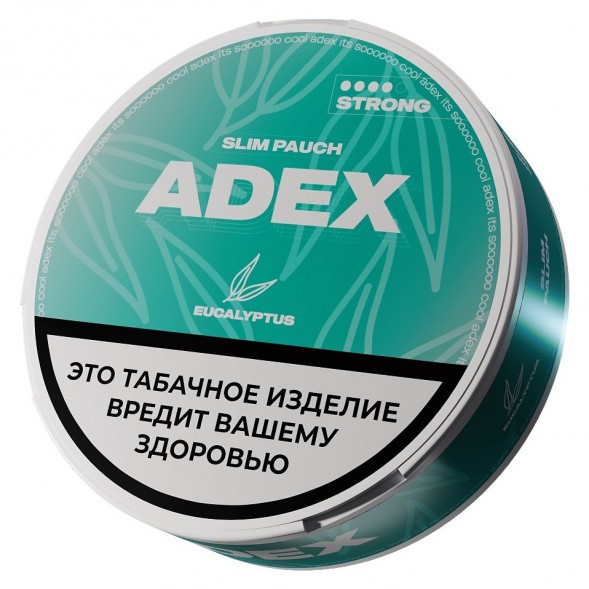 Табак жевательный ADEX STRONG SLIM - Eucalyptus (Эвкалипт) купить в Краснодаре