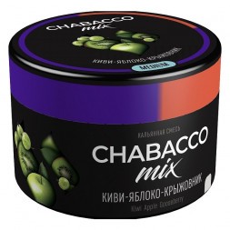 Смесь Chabacco MIX MEDIUM - Kiwi Apple Gooseberry (Киви Яблоко Крыжовник, 40 грамм)