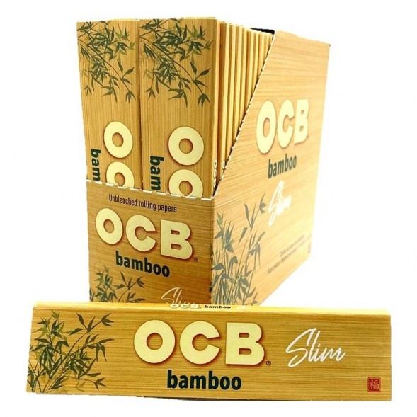 Бумага для самокруток OCB - SLIM Bamboo (32 штуки) купить в Краснодаре