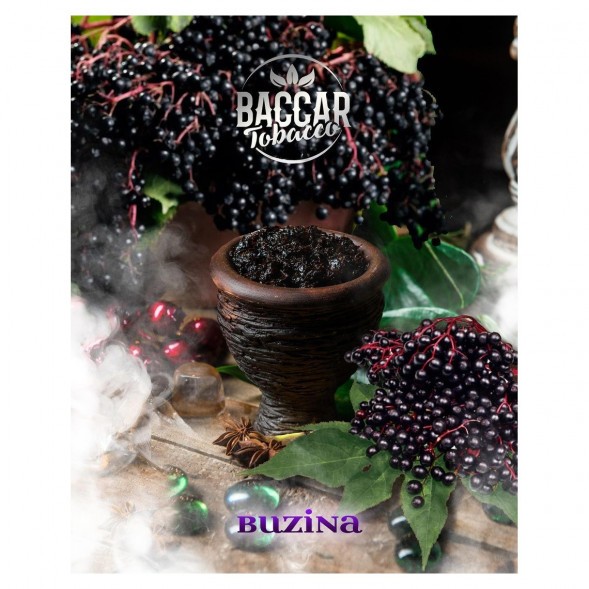 Табак Baccar Tobacco - Buzina (Бузина, 100 грамм) купить в Краснодаре
