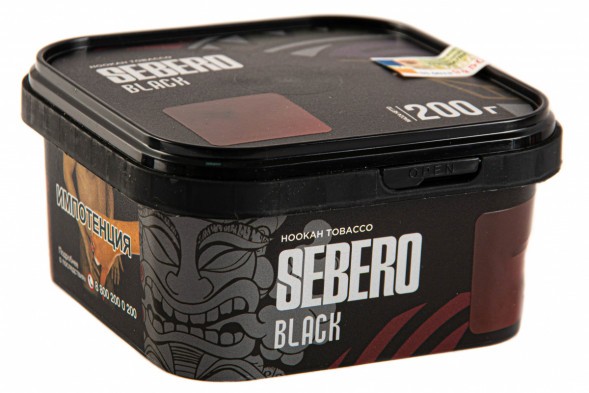 Табак Sebero Black - Wild Berries (Лесные Ягоды, 200 грамм) купить в Краснодаре