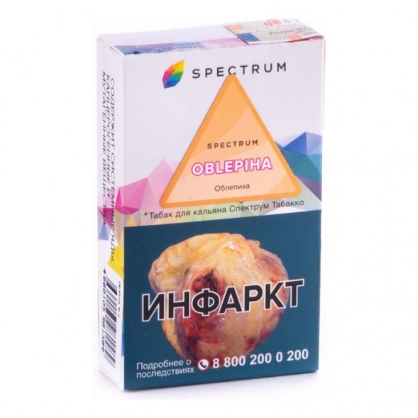 Табак Spectrum - Oblepiha (Облепиха, 40 грамм) купить в Краснодаре