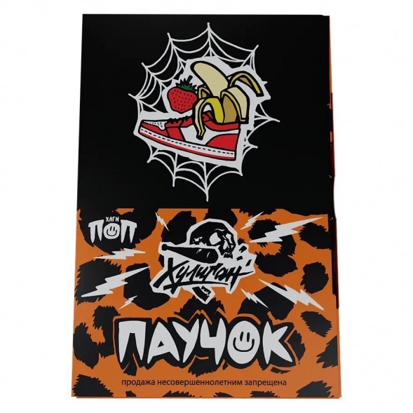 Табак Хулиган - Паучок (Банановая Клубника, 25 грамм) купить в Краснодаре