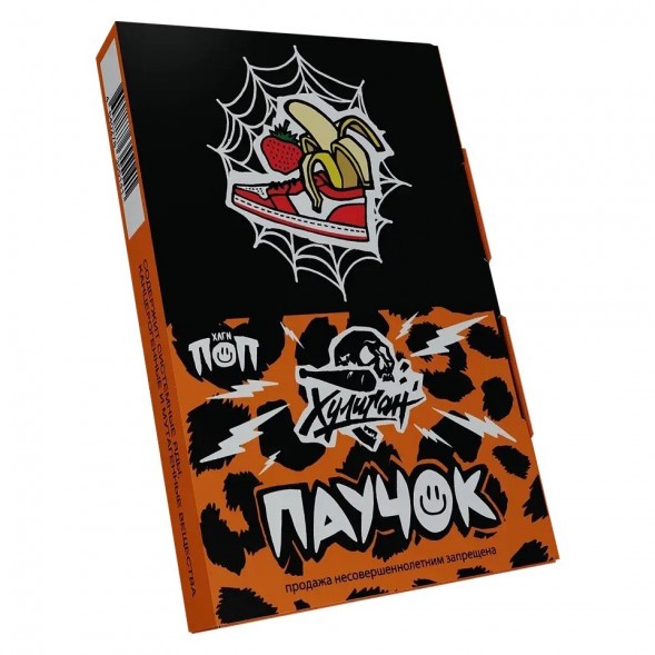 Табак Хулиган - Паучок (Банановая Клубника, 25 грамм) купить в Краснодаре