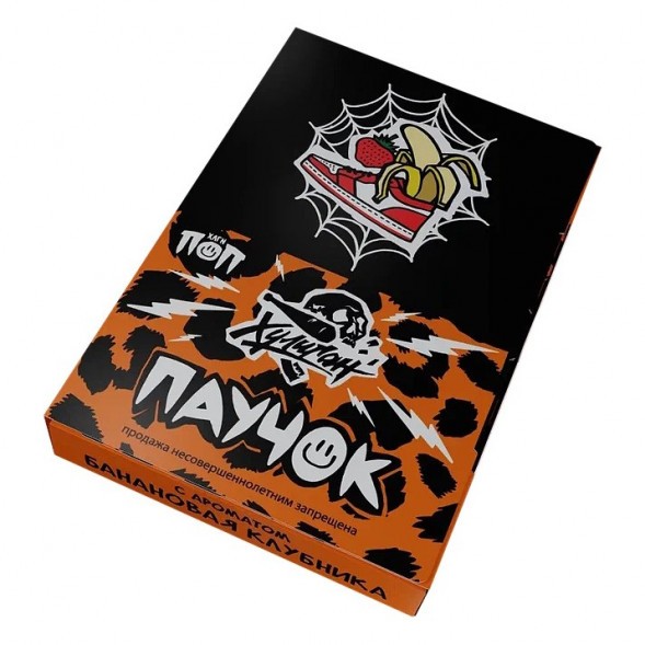 Табак Хулиган - Паучок (Банановая Клубника, 25 грамм) купить в Краснодаре