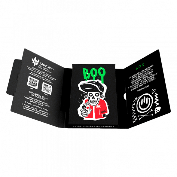 Табак Хулиган - BOO (Яблоко и Гранат, 25 грамм) купить в Краснодаре