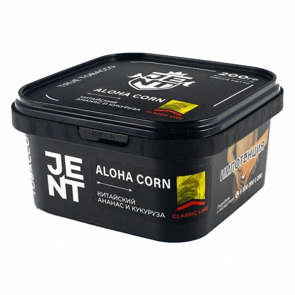 Табак Jent - Aloha Corn (Китайский Ананас и Кукуруза, 200 грамм) купить в Краснодаре