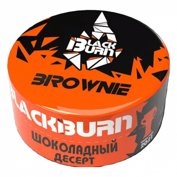 Табак BlackBurn - Brownie (Шоколадный Десерт, 25 грамм) купить в Краснодаре