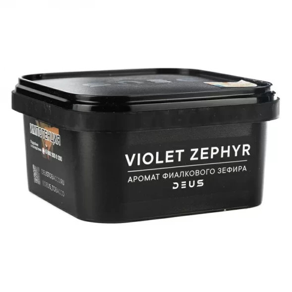 Табак Deus - Violet Zephyr (Фиалковый Зефир, 250 грамм) купить в Краснодаре