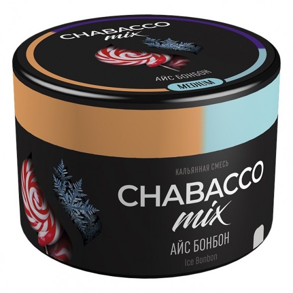 Смесь Chabacco MIX MEDIUM - Ice Bonbon (Айс Бонбон, 40 грамм) купить в Краснодаре