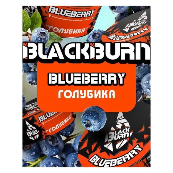 Табак BlackBurn - Blueberry (Голубика, 100 грамм) купить в Краснодаре