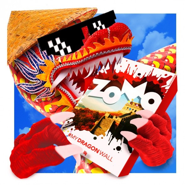 Табак Zomo - Dragon Wall (Драгон Волл, 50 грамм) купить в Краснодаре