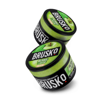 Смесь Brusko Medium - Яблоко с Мятой (50 грамм) купить в Краснодаре