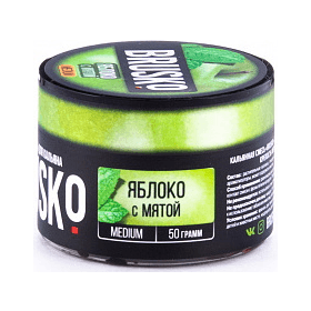 Смесь Brusko Medium - Яблоко с Мятой (50 грамм) купить в Краснодаре