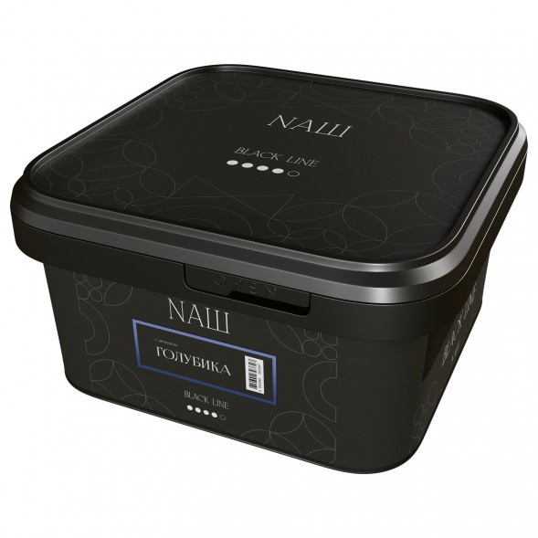 Табак NАШ BLACK - Голубика (200 грамм) купить в Краснодаре