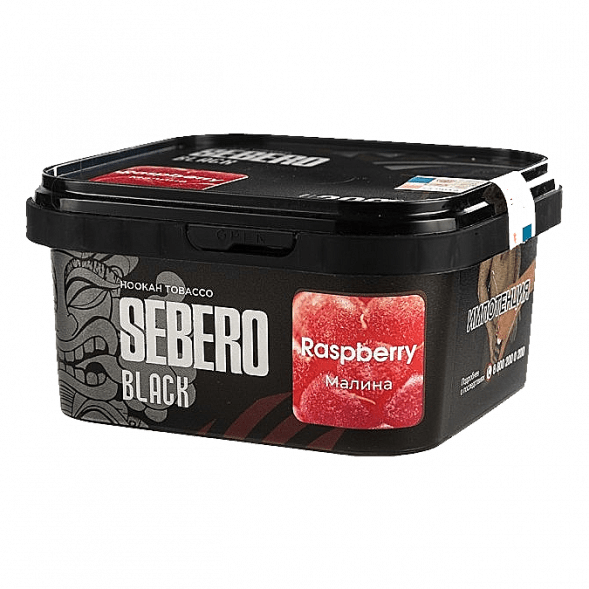 Табак Sebero Black - Raspberry (Малина, 200 грамм) купить в Краснодаре