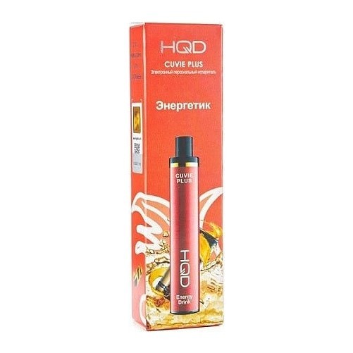 HQD Cuvie Plus - Энергетик (Energy Drink, 1200 затяжек) купить в Краснодаре