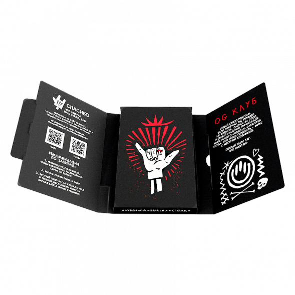 Табак Хулиган - OG Club (Клубника и Ревень, 25 грамм) купить в Краснодаре