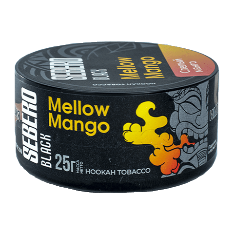 Табак Sebero Black - Mellow Mango (Спелый Манго, 25 грамм) купить в Краснодаре