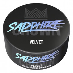 Табак Sapphire Crown - Velvet (Черешня и Ваниль, 100 грамм)