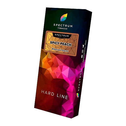 Табак Spectrum Hard - Spicy Peach (Жареный Персик, 100 грамм) купить в Краснодаре