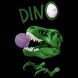 Табак Хулиган Hard - DINO (Мятная Жвачка, 200 грамм) купить в Краснодаре