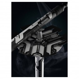 Кальян El Bomber - Sansara Cyber White (Линейка "Designs", Без Колбы)