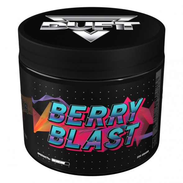 Табак Duft - Berry Blast (Ягодный Взрыв, 200 грамм) купить в Краснодаре