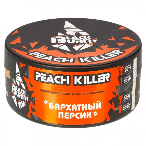 Табак BlackBurn - Peach killer (Персик, 100 грамм) купить в Краснодаре