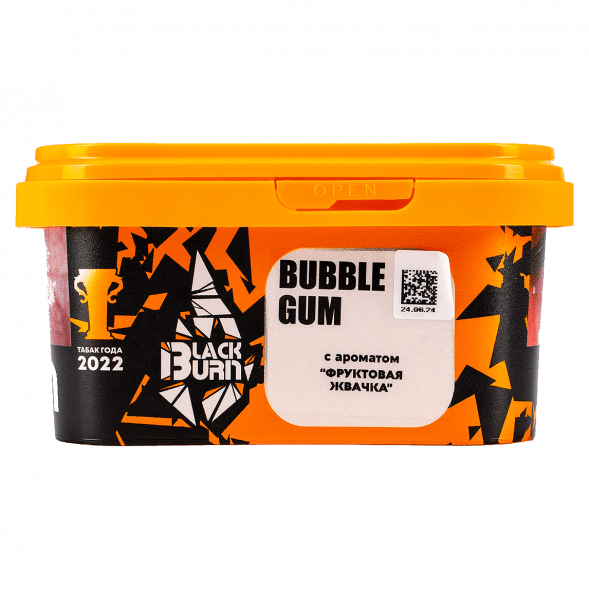 Табак BlackBurn - Bubble Gum (Фруктовая Жвачка, 200 грамм) купить в Краснодаре