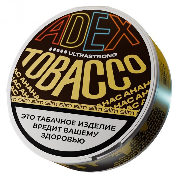 Табак жевательный ADEX ULTRA STRONG SLIM - Ананас купить в Краснодаре