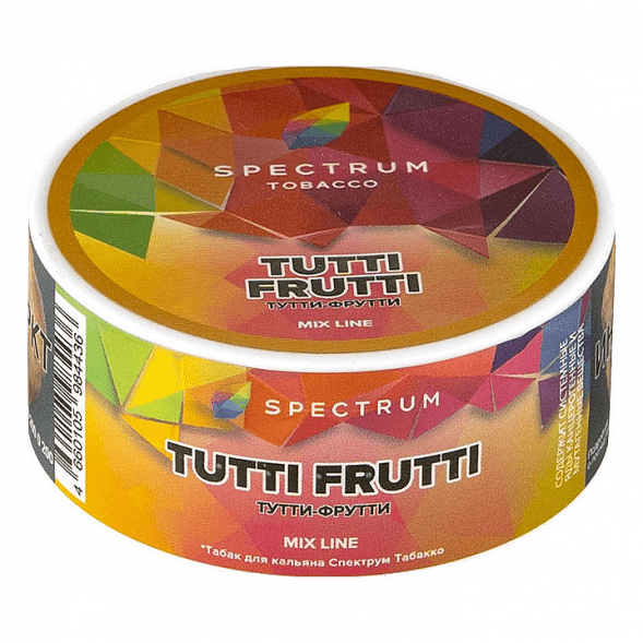 Табак Spectrum Mix Line - Tutti Frutti (Тутти-Фрутти, 25 грамм) купить в Краснодаре
