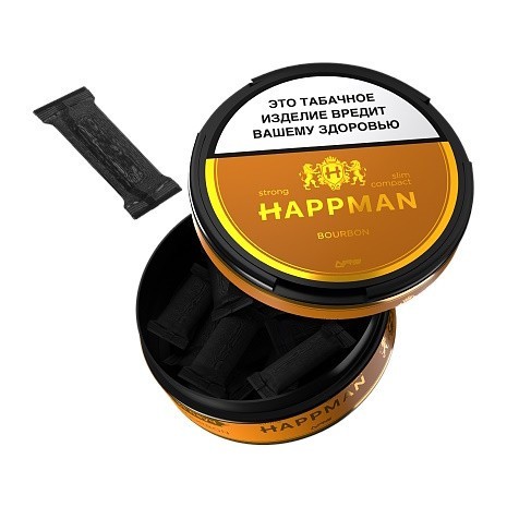 Табак жевательный HAPPMAN - Bourbon 31 (Бурбон) купить в Краснодаре