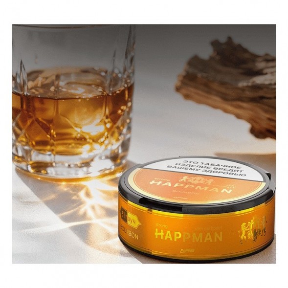 Табак жевательный HAPPMAN - Bourbon 31 (Бурбон) купить в Краснодаре