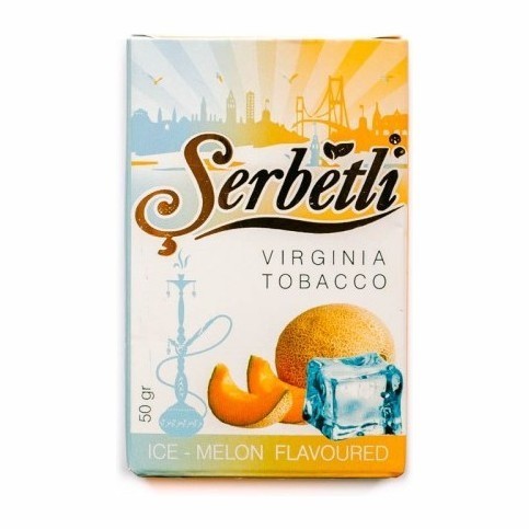 Табак Serbetli - Ice Melon (Дыня со Льдом, 50 грамм, Акциз) купить в Краснодаре