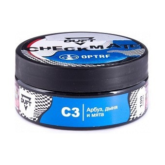 Табак Duft Checkmate - C3 Арбуз, Дыня и Мята (100 грамм) купить в Краснодаре
