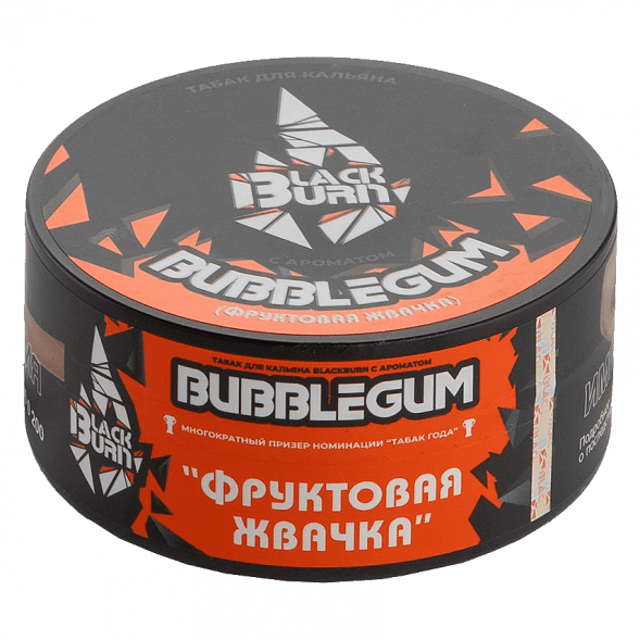 Табак BlackBurn - Bubble Gum (Фруктовая Жвачка, 100 грамм) купить в Краснодаре