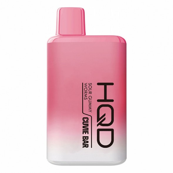 HQD Cuvie BAR - Кислые Мармеладные Червяки (Sour Gummy Worms, 7000 затяжек) купить в Краснодаре