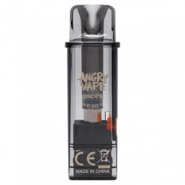 Сменный картридж Brusko - Angry Vape Fury (Прозрачный, 0.8 Ом) купить в Краснодаре