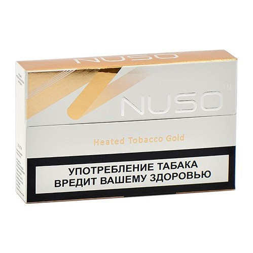 Стики NMATE NUSO - GOLD (Табачный, блок - 10 пачек) купить в Краснодаре