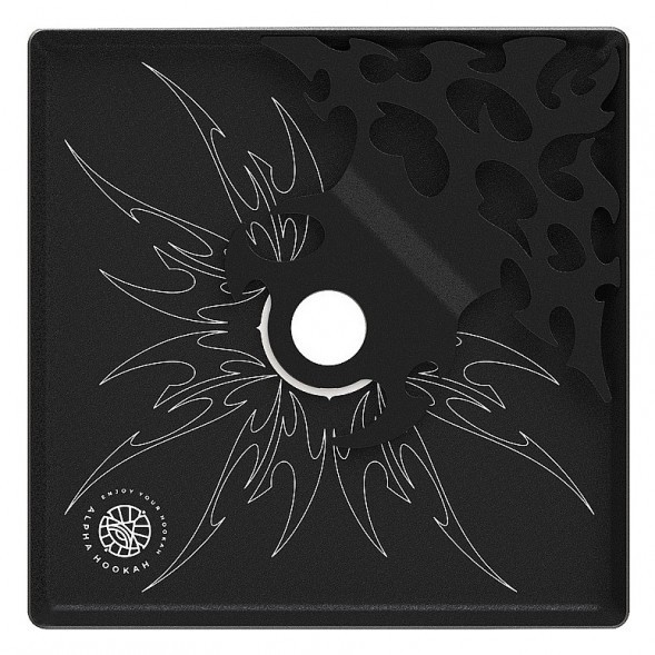 Кальян Alpha Hookah - SMART EXZO Tribal (Black) купить в Краснодаре