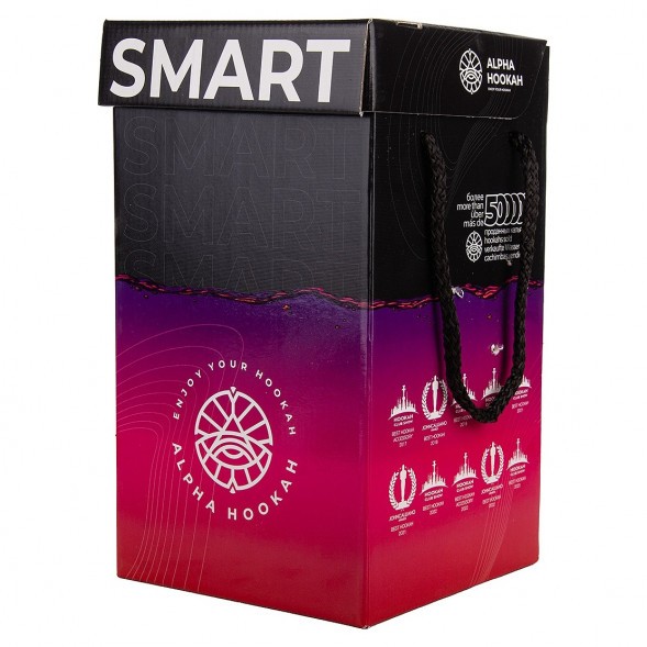 Кальян Alpha Hookah - SMART EXZO Tribal (Black) купить в Краснодаре