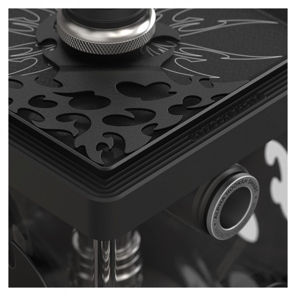 Кальян Alpha Hookah - SMART EXZO Tribal (Black) купить в Краснодаре