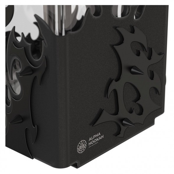 Кальян Alpha Hookah - SMART EXZO Tribal (Black) купить в Краснодаре