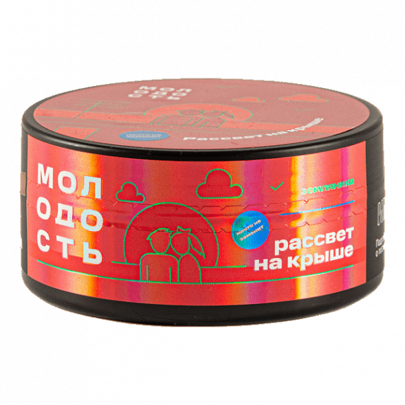 Табак Молодость - Рассвет на Крыше (Земляника, 100 грамм) купить в Краснодаре