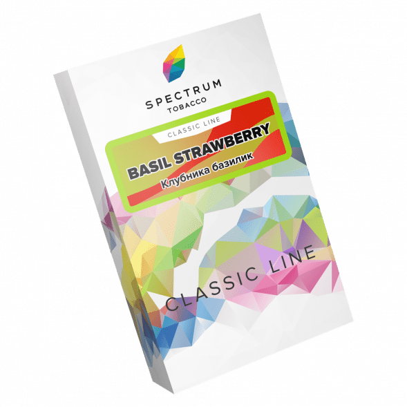 Табак Spectrum - Basil Strawberry (Клубника Базилик, 25 грамм) купить в Краснодаре