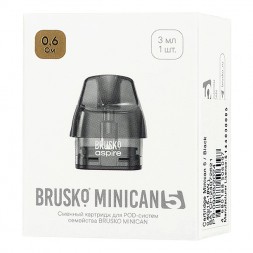 Сменный картридж Brusko - Minican 5 (0.6 Ом)