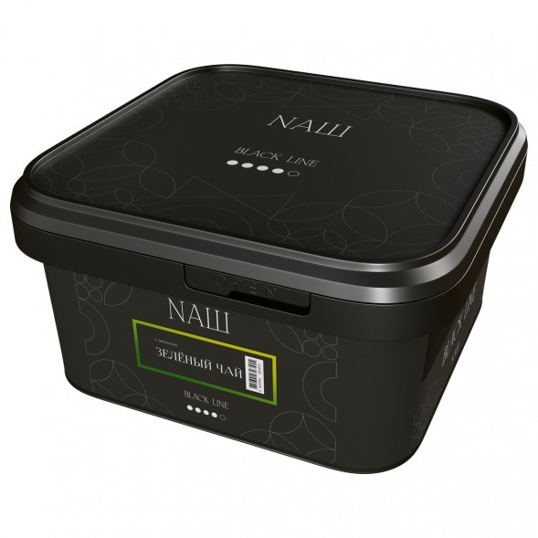 Табак NАШ BLACK - Зелёный Чай (200 грамм) купить в Краснодаре