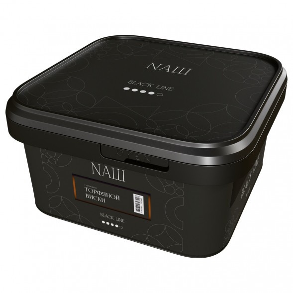 Табак NАШ BLACK - Торфяной Виски (200 грамм) купить в Краснодаре