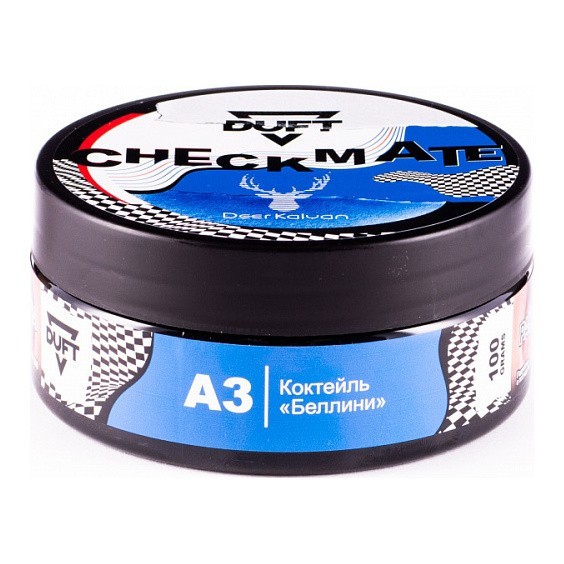 Табак Duft Checkmate - A3 Коктейль Беллини (100 грамм) купить в Краснодаре